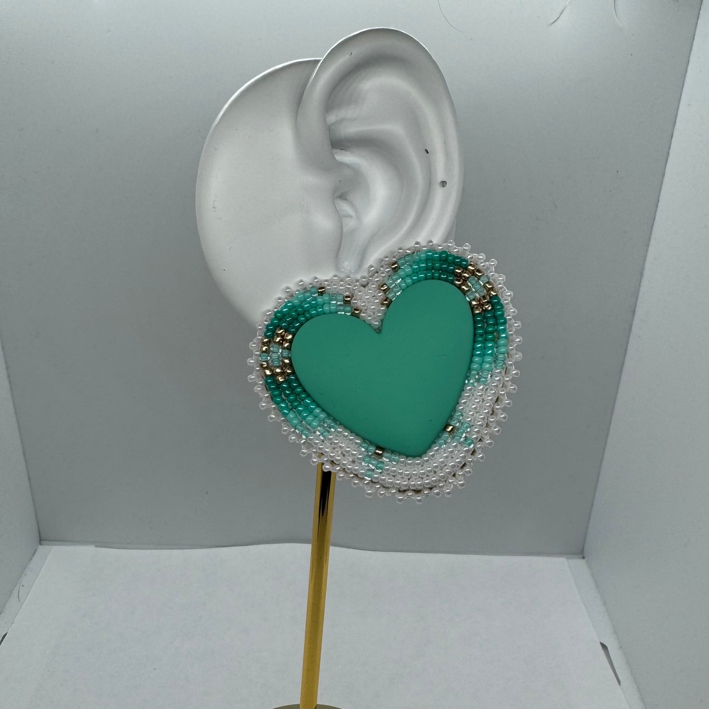 Teal Hearts